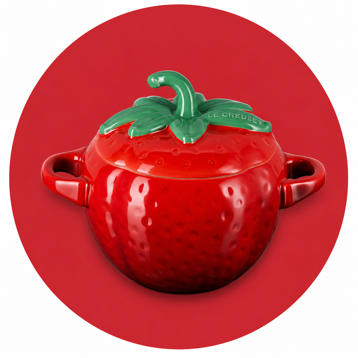 Le Creuset Strawberry Cocotte